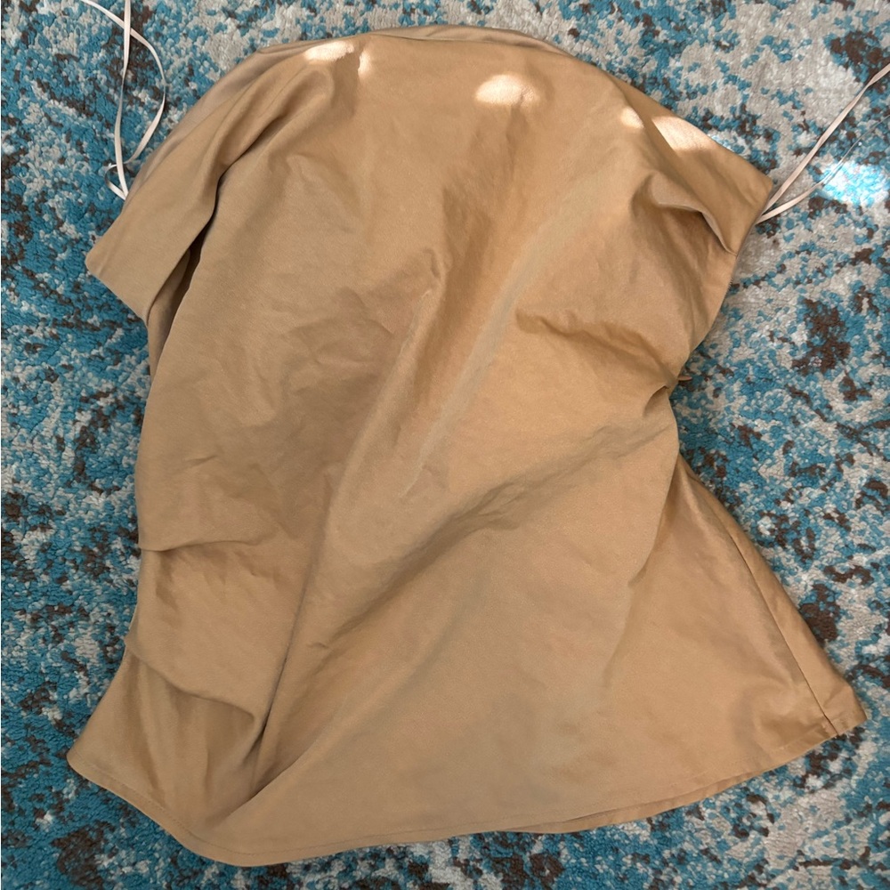 Open Edit Tan Face Mask